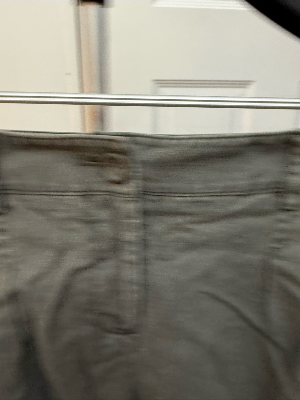 LC Lauren Conrad Olive Green Tie-Hem Casual Shorts - Picture 2 of 7
